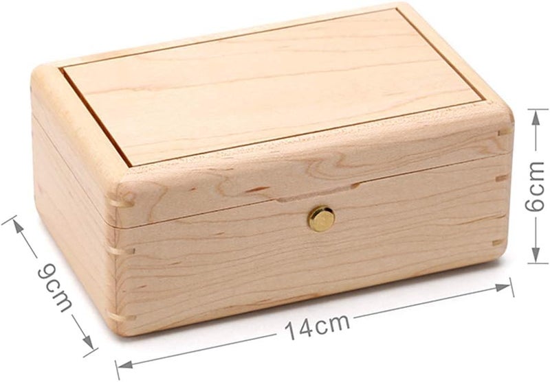 Sinzyo Custom Photo You are My Sunshine Wood Jewelry Music Box Vintage Wind Up Musical Box Gift For Christmas,Birthday,Valentine's Day(Walnut Wooden) - Image 2